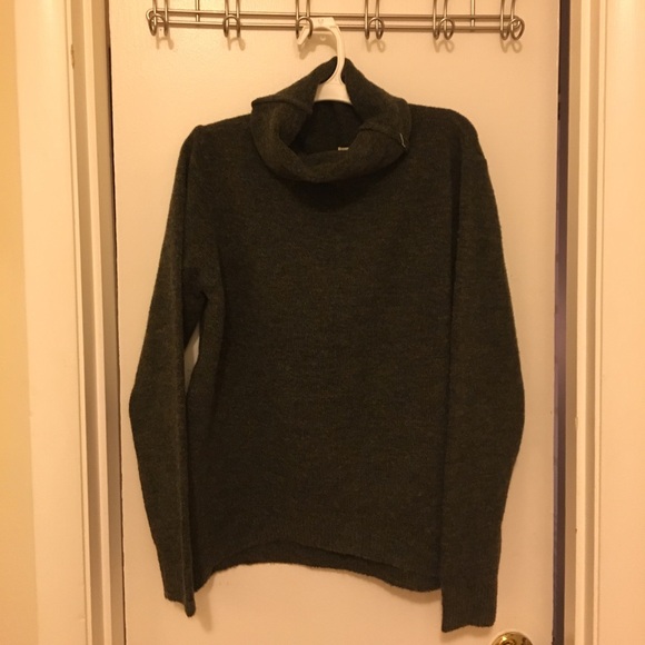 Olive Green Emory Park Chelsea Turtleneck Pullover - Picture 2 of 5